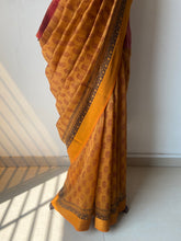 Load image into Gallery viewer, Bagh Maheshwari Silk Cotton Saree