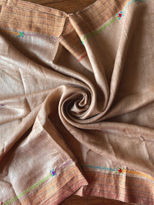 Lambani Bhagalpuri Tussar Silk Saree