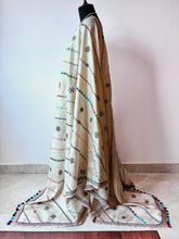 Load image into Gallery viewer, Lambani Embroidered Tussar Dupatta