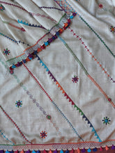 Load image into Gallery viewer, Lambani Embroidered Tussar Dupatta