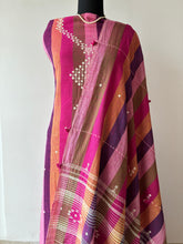 Load image into Gallery viewer, Bhujodi Kala-Cotton 3 piece Suit