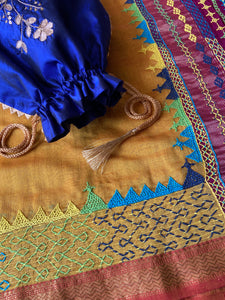 Silk Potli Royal Blue