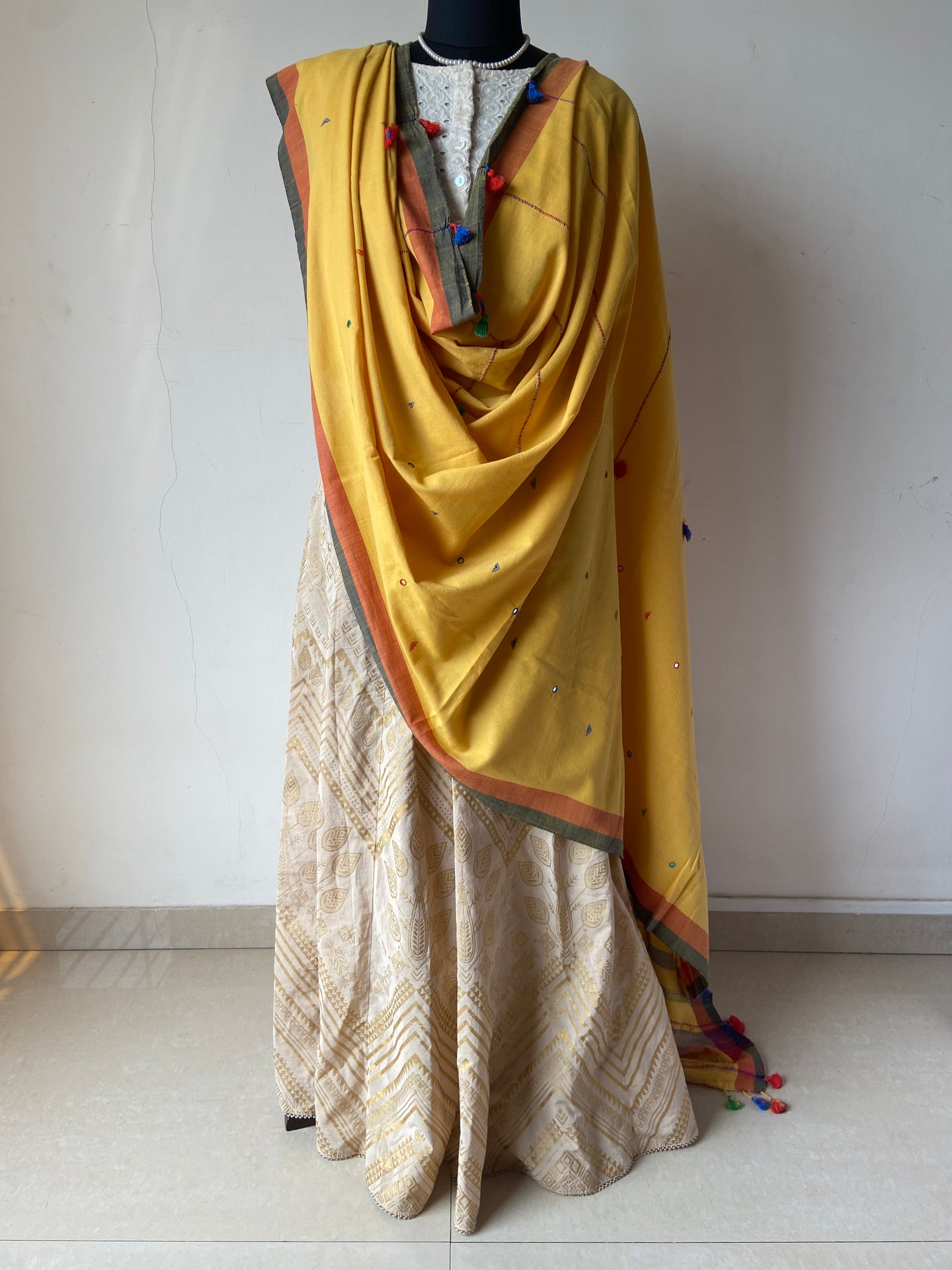 Bhujodi Kala Cotton Dupatta