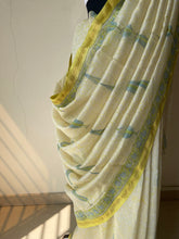 Load image into Gallery viewer, Block-Printed Silk-Cotton Saree