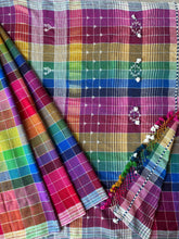 Load image into Gallery viewer, Handwoven Bhujodi Kala Cotton Saree