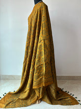 Load image into Gallery viewer, Ajrakh Tussar Kurta Dupatta Set