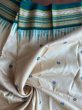 Load image into Gallery viewer, Karvati Kinaar Vidarbha Tussar Jaala Palla Saree