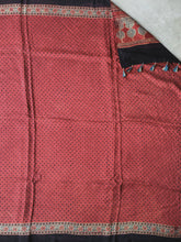 Load image into Gallery viewer, Ajrakh Mulberry Silk Saree