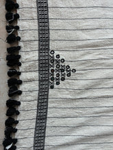 Load image into Gallery viewer, Handwoven Bhujodi Kala Cotton Saree