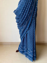 Load image into Gallery viewer, Kota Doria Appliqué Details Saree