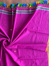 Load image into Gallery viewer, Handwoven Bhujodi Mulberry silk Saree
