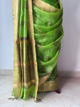 Load image into Gallery viewer, Bagh Kosa Kota Weave Silk Saree