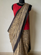 Load image into Gallery viewer, Ajrakh Mul Cotton Saree