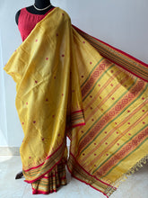 Load image into Gallery viewer, Karvati Kinaar Vidarbha Tussar Handwoven Saree