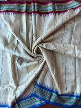 Load image into Gallery viewer, Karvati Kinar Vidarbha Tussar Jaala Palla Saree