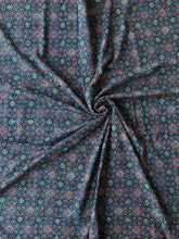 Load image into Gallery viewer, Ajrakh Cotton Fabric 1 - Hand Block Print Natural Dye Yardage