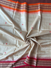 Load image into Gallery viewer, Karvati Kinaar Vidarbha Tussar Jaala Palla Saree