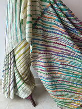 Load image into Gallery viewer, Lambani Embroidered Tussar Leheriya Saree