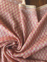 Load image into Gallery viewer, Block-Printed Silk-Cotton Saree