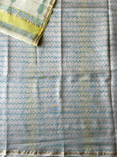 Load image into Gallery viewer, Block-Printed Silk-Cotton Saree