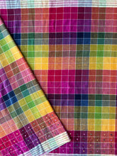 Load image into Gallery viewer, Handwoven Bhujodi Kala Cotton Saree