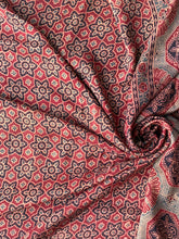 Load image into Gallery viewer, Ajrakh Mulberry Silk Saree