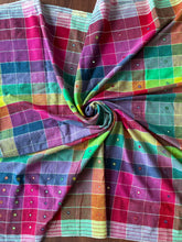 Load image into Gallery viewer, Handwoven Bhujodi Kala Cotton Saree