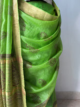 Load image into Gallery viewer, Bagh Kosa Kota Weave Silk Saree