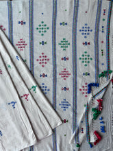 Load image into Gallery viewer, Handwoven Bhujodi Kala Cotton Saree