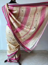 Load image into Gallery viewer, Karvati Kinaar Vidarbha Tussar Handwoven Saree