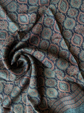 Load image into Gallery viewer, Ajrakh Desi Tussar Silk Saree
