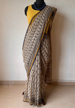 Load image into Gallery viewer, Kota Doria Crochet Lace Sarees