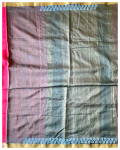 Kasuti Hand- Embroidered Saree