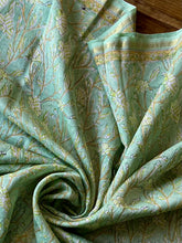 Load image into Gallery viewer, Block-Printed Silk-Cotton Saree