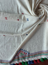 Load image into Gallery viewer, Handwoven Bhujodi Kala Cotton Saree