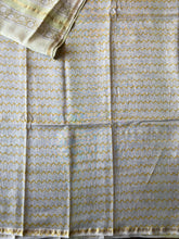 Load image into Gallery viewer, Block-Printed Silk-Cotton Saree