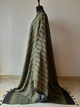 Load image into Gallery viewer, Ajrakh Tussar Kurta Dupatta Set