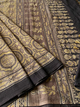 Load image into Gallery viewer, Ajrakh Mul Cotton Saree