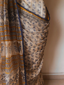 Kota Doria Crochet Lace Sarees