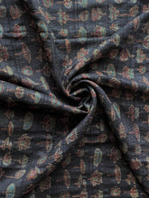 Load image into Gallery viewer, Ajrakh Tussar Kurta Dupatta Set