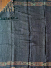 Load image into Gallery viewer, Ajrakh Desi Tussar Silk Saree