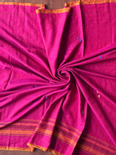 Load image into Gallery viewer, Handwoven Bhujodi Mulberry silk Saree