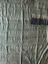 Load image into Gallery viewer, Ajrakh Tussar Kurta Dupatta Set