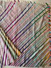Load image into Gallery viewer, Lambani Embroidered Tussar Leheriya Saree