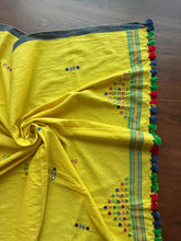 Load image into Gallery viewer, Bhujodi Kala Cotton Blouse Piece #26 (Yellow)