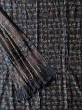Load image into Gallery viewer, Ajrakh Tussar Kurta Dupatta Set