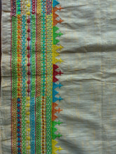 Load image into Gallery viewer, Lambani Embroidered Cotton Blouse Piece #LB37
