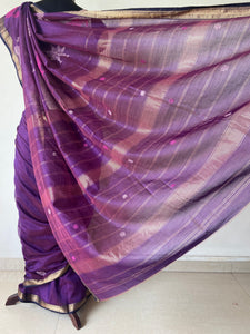 Kasuti Hand- Embroidered Saree