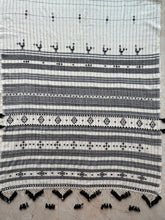 Load image into Gallery viewer, Handwoven Bhujodi Kala Cotton Saree