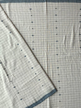 Load image into Gallery viewer, Handwoven Bhujodi Kala Cotton Saree